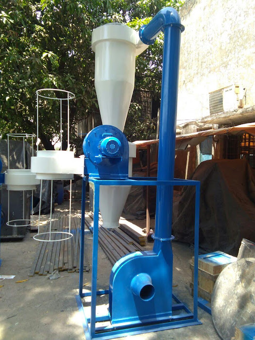 GRAINDER MATERIAL COLLECTING BLOWER
